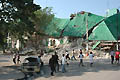 12 febbraio 2010 - La devastazione causata dal terremoto.