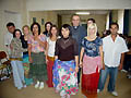 1 ottobre 2009  Don Vaclav Klement, Consigliere per le Missioni Salesiane, con gli allievi della scuola per zingari.