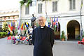 22 maggio 2010 - Mons. Joseph Cardinal Zen Ze-kiun, S.D.B., vescovo emerito di Hong Kong, Cardinale di S. Maria Madre del Redentore a Tor Bella Monaca. Incontro vescovi salesiani.