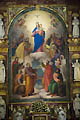 24 maggio 2010 - Maria Ausiliatrice. Il grande quadro di Tommaso Lorenzoni posto sopra all`altare della Basilica.