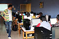 19 settembre 2009 - Giovani laboratorio computer.