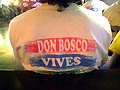 7 novembre 2009 - Maglietta slogan Don Bosco.