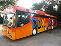 dicembre 2010 - Don Bosco Mobil, autobus che serve per aiutare i bambini di strada con servizi di pronto soccorso medico, cibo, vestiti e attività educative.