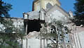 1° marzo 2010 - Chiesa danneggiata dal terremoto.