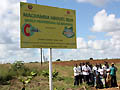 24 maggio 2010  Inaugurazione campo agricolo Michele Rua presso la Scuola Professionale di Moamba.