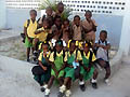 25 febbraio 2011 - Gruppo di alunni della scuola salesiana di Haiti.