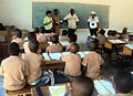 25 febbraio 2011 - Consegna del materiale raccolto durante la campagna "Il futuro di Haiti  nelleducazione.
