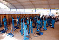 Laboratori del Centro Tecnico Don Bosco (El Obeid) per 400 ragazzi dei campi profughi del Darfur. 
