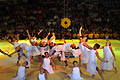 29 giugno 2010 - Danza delle alunne degli istituti salesiani per l`apertura della XXVI edizione del Nordesto salesiano.