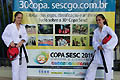5 giugno 2011 – Le sorelle Alessandra e Isabelle Braga Macedo, campionesse di karate allieve della scuola salesiana “Dom Bosco” di Goiânia-GO.