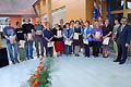 10 giugno 2011 - Partecipanti ai corsi di artigianato riceveono i diplomi.