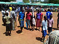 16 giugno 2011  Giornata del bambino africano celebrata dagli studenti delle 9 scuole di Tonj accompagnati da insegnanti e salesiani.