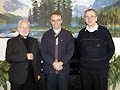 ottobre 2010  Don Vaclav Klement, Consigliere per le Missioni, insieme a don Alojz Snoj (a sinistra), Ispettore della Slovenia (SLO), e a don Ivan Marijanović, Ispettore della Croazia (CRO).