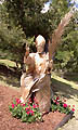 22 luglio 2011 - La statua dallo scultore Fiorenzo Bacci in onore di Papa Giovanni Paolo II