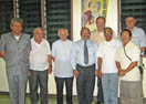 11 agosto 2011 - Il Primo Ministro della Papua Nuova Guinea, on. Peter O`Neill, con la comunità salesiana