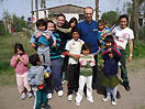 1 ottobre 2011 - don Vaclav Klement, Consigliere per le Missioni, con i giovani delloratorio festivo di Villa Coln chiamato Nuovo Valdocco.