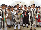 20 ottobre 2011 - Ragazzi dell`opera salesiana di Matagallinas in abiti tradizionali.