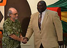 11 novembre 2011 - Accordo salesiani e governo del Togo: lon. Elliott Ohin, Ministro di Stato, Ministro degli Affari Esteri e della Cooperazione, e don Jos Luis de la Fuente, Presidente della ONG Don Bosco".