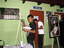 febbraio 2012 - Corso di pittura al centro salesiano Sagrado Corazon.
