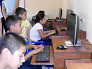 febbraio 2012 - Corso computer al centro salesiano Sagrado Corazon.