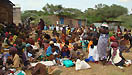 2 luglio 2012  Distribuzione alimentare per 2451 famiglie di etnia Turkana presso lopera salesiana Don Bosco che sorge nel campo profughi di Kakuma.