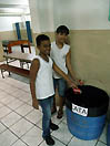 Alunni della scuola salesiana “Alberto Monteiro de Carvalho” nella favela del Jacarezinho.