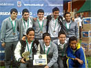 Agosto 2012 - Giovani vincitori del concorso "La Pluma"