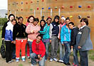 27 agosto 2012 - 10 ragazze appartenenti al Salesian Institute Youth Projects con le loro assistenti. 
