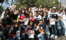 14 settembre 2012  I giovani del centro giovanile salesiano di El Houssoun in occasione dell`incontro con Papa Benedetto XVI.