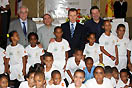 27 settembre 2012 - Inaugurazione scuole socio-sportive nella Repubblica Dominicana: la “Plaza Educativa Don Bosco”, a Hainamosa, e la Casa Scuola “Domingo Savio”.