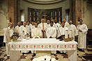 07 novembre 2012 - Incontro dei Presidi dei centri di studi teologici e degli incaricati degli studi teologici salesiani. Eucaristia nella chiesa di San Francesco di Sales.  
