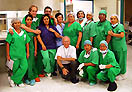 15-27 ottobre 2012 - Lo staff medico che ha operato presso l’ospedale “EsSalud” di Pisco, nell`ambito della Campagna per la Salute promossa dai salesiani del Perù.