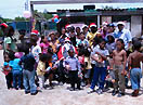 10 dicembre 2012 - Bambini della zona periferica Philippi, alla festa natalizia organizzata dai salesiani del Salesian Institute. 

