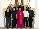 5 maggio 2013  Mons. Paul Cremona, O.P., arcivescovo di Malta, in visita alla comunit salesiana di St. Patrick.