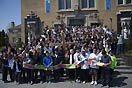1 maggio 2013 -  Studenti delle scuole salesiane con la croce dellanno della fede.