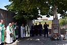 9 giugno 2013 - Commemorazione per i salesiani caduti davanti alla statuta di san Giovanni Bosco.