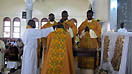 20 luglio 2013 - Ordinazione Sacerdotale dei salesiani Daniel S.A.J. Libby, Edwin N. Tangie e Paul A. Turay, presieduta da mons. Charles Allieu Mathew Campbell, vescovo della diocesi di Bo. 
