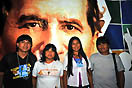 luglio 2013 - Giovani indigeni che hanno partecipato alla Giornata Mondiale della Gioventů e agli eventi del Movimento Giovanile Salesiano. Da sinistra a destra: Bergamim, Flaviana, Vera Lina e Milton.
