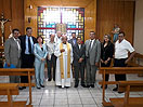26 luglio 2013 - membri della comunità “Maria Regina” di Irapuato e dell’Università Cattolica Vasco de Quiroga (UVAQ). Al centro, mons. José de Jesús Martínez Zepeda, vescovo di Irapuato.