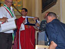 4 agosto 2013 - Consegna del Castrum d`Argento all`Oratorio Don Bosco