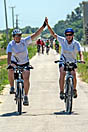 Agosto 2013 - Biciclettata per il centenario dell`arrivo dei primi salesiani