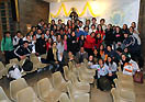 24 agosto 2013 - Giovani del Movimento Giovanile Salesiano, insieme agli animatori e ai giovani del catechismo, hanno celebrato la festa di San Giovanni Bosco.