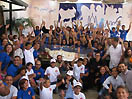 1° settembre 2013 - Giovani dell`oratorio e dei cooperatori salesiani - gruppo del Houssoun - in occasione della peregrinazione dell`urna di Don Bosco.