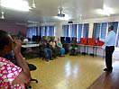 31 agosto 2013 - don Ambrose Pereira, sdb, Direttore della casa salesiana di Honiara, nel nuovo laboratorio computer.