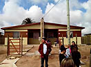 4 ottobre 2013 - Inaugurazione e consegna di 13 case ad alcune famiglie del quartiere di Montevideo “La Manchega”.
