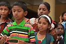 19 dicembre 2012 - Festa di Natale per i bambini poveri ed emarginati di Goa.