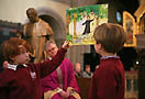 dicembre 2012 - Peregrinazione della reliquia di Don Bosco, custodita in una statua.