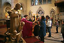 16 dicembre 2012 - Peregrinazione della statua contente la reliquia di Don Bosco.