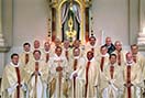 14 febbraio 2014 - Il Consiglio Generale dei Salesiani si  recato in visita al Sacro cuore di San Francesco di Sales.