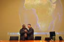 28 Marzo 2014 - CG27: Don Amrico Ral Chaquisse, nuovo Consigliere per la Regione Africa-Madagascar, con il Rettor Maggiore.